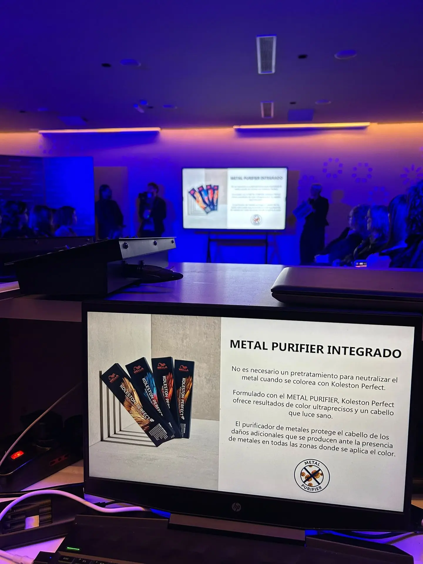 Técnica de proyección para Wella